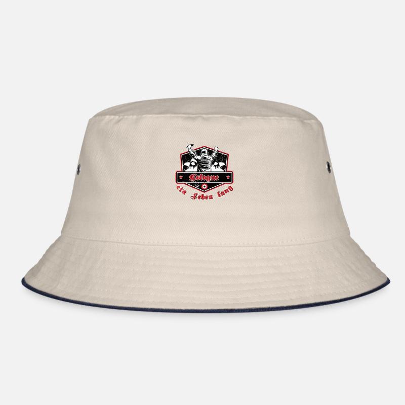 Cologne ein Leben Lang No II Bucket Hat