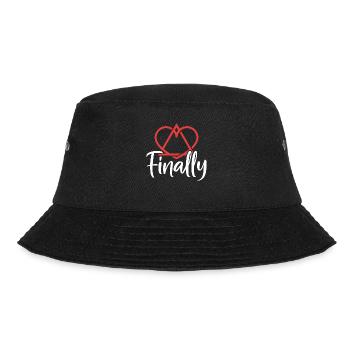 Finally Gotcha Day Foster Care Parenthood Funny - Bucket Hat - black - Front - Lela (165cm)