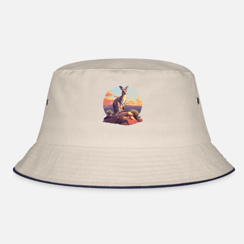 Kängurus Känguru Bucket Hat