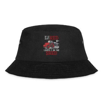 If it's not red, leave it in the shed - Bucket Hat - black - Front - Lela (165cm)