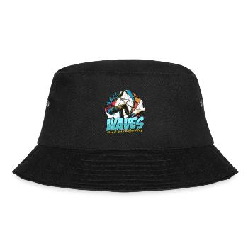 Kiteboarding Waves Wind And Wild Water Sports - Bucket Hat - black - Front - Lela (165cm)