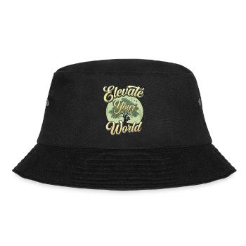 Baumhausbauer Diy-baumhausbau - Bucket Hat - Schwarz - Vorne - Lela (165cm)