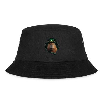 St. Patrick's Wasserschwein - Bucket Hat - Schwarz - Vorne - Lela (165cm)