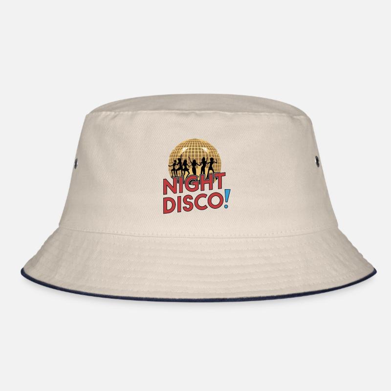 NIGHT DISCO Bucket Hat