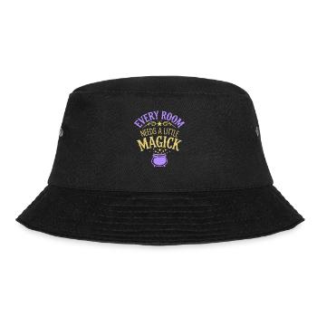 Witchy Home Decorators Mystical Interiors - Bucket Hat - black - Front - Lela (165cm)