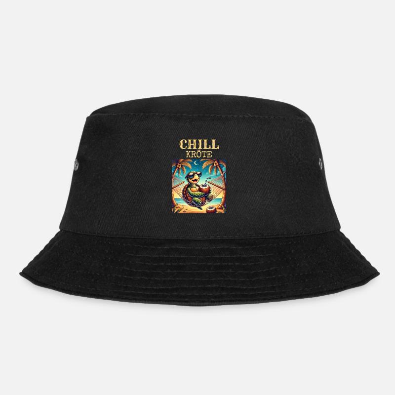 CHILL Toad - Bucket Hat - black