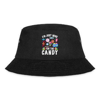 Je suis juste ici pour le bonbon drôle Sweet Tooth - Bob - noir - Devant - Lela (165cm)
