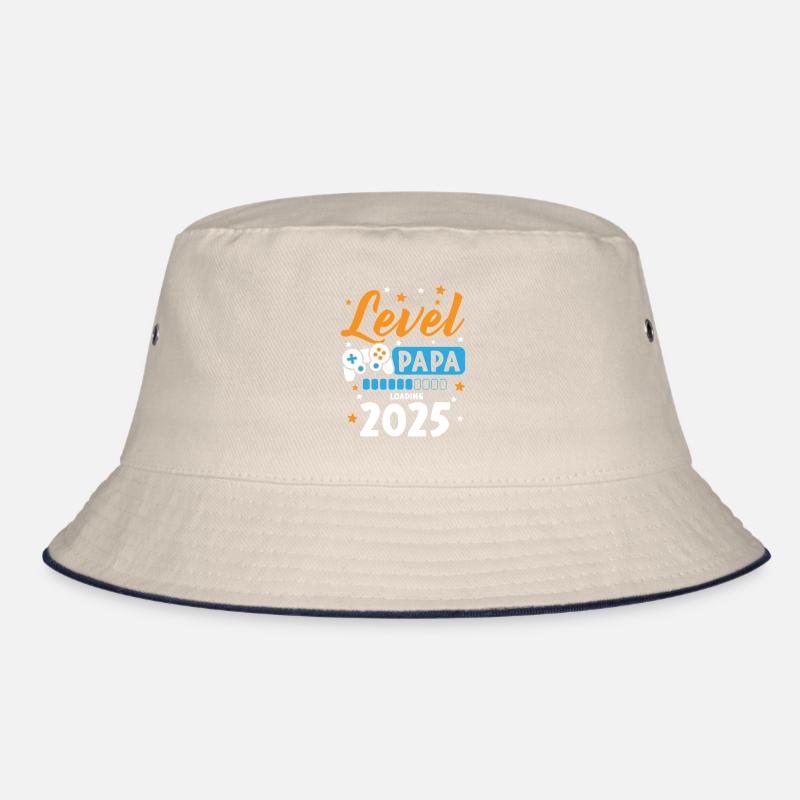 Level Complete Papa 2025 Loading Gamer Papa Bucket Hat
