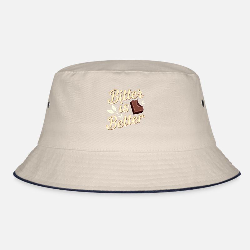 Chocolate enthusiasts, Dark chocolate fans, Bucket Hat