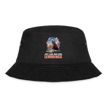 Lemmings Lemming - Bucket Hat - black - Front - Lela (165cm)