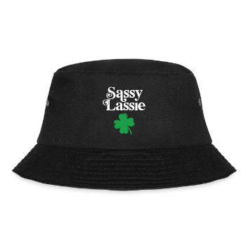 Sassy Lassie - Bucket Hat - black - Front - Lela (165cm)