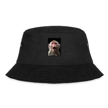 Makaken Makake - Bucket Hat - Schwarz - Vorne - Lela (165cm)
