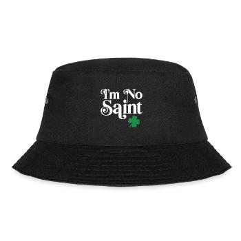 Ich bin kein Heiliger - Bucket Hat - Schwarz - Vorne - Lela (165cm)