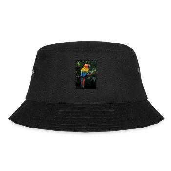 Macaw's Era - Bucket Hat - black - Front - Lela (165cm)
