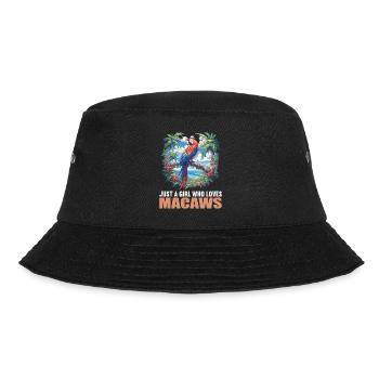 Macaw's Era - Bucket Hat - black - Front - Lela (165cm)
