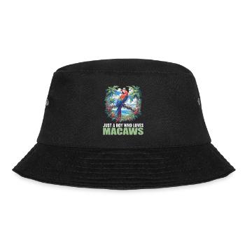 Macaw's Era - Bucket Hat - black - Front - Lela (165cm)