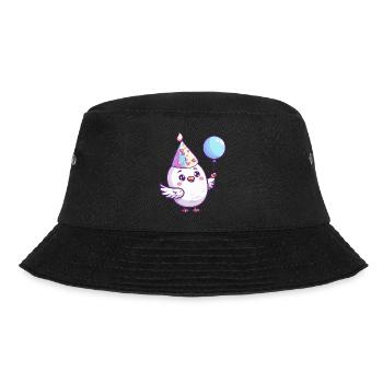 Dove Bird Birthday Baby - Bucket Hat - black - Front - Lela (165cm)