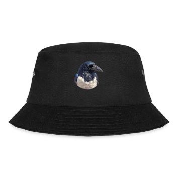 Magpies Magpie - Bucket Hat - black - Front - Lela (165cm)