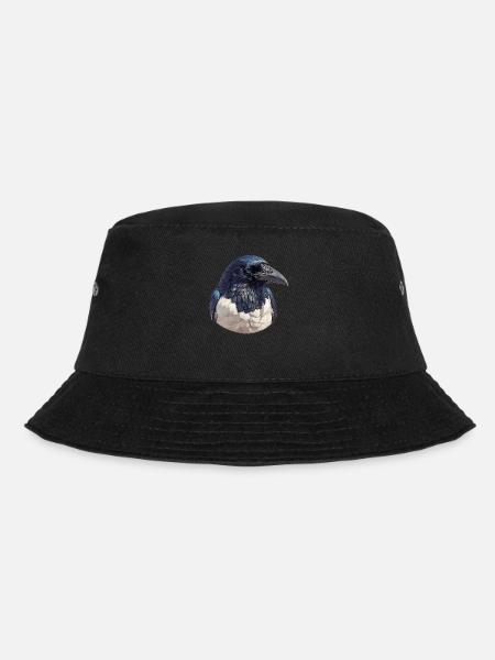 Elstern Elster - Bucket Hat - Schwarz