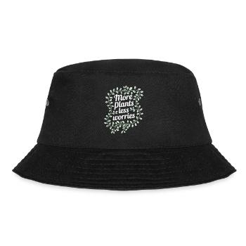 Plant Collector for Houseplant Collectors in the - Bucket Hat - black - Front - Lela (165cm)