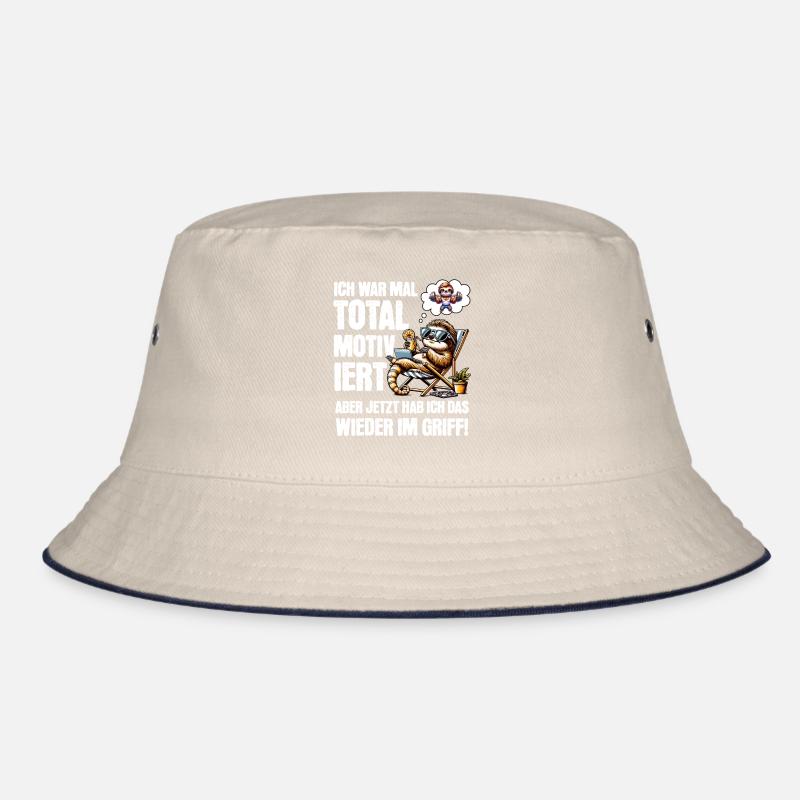 Faultier bleibt faul Ich war mal total motiviert Bucket Hat