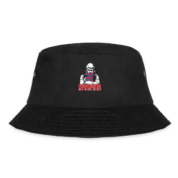 Heidenheim und sonst nichts - Bucket Hat - Schwarz - Vorne - Lela (165cm)