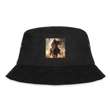 Cowboy - Bucket Hat - Schwarz - Vorne - Lela (165cm)