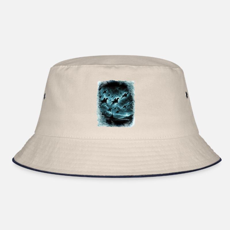 Wilde Jagd durchquert den Himmel Bucket Hat