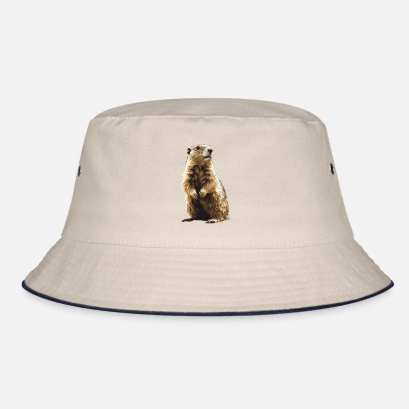 Marmots Groundhog Bucket Hat