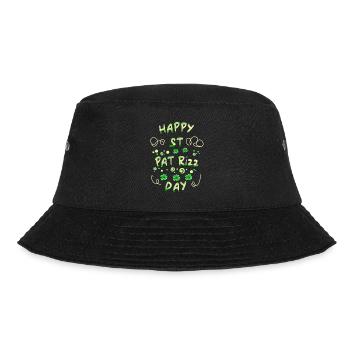 shamrock irish rizz lucky st patricks day - Bucket Hat - Schwarz - Vorne - Lela (165cm)
