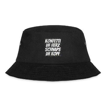 Carnival Party Saying - Bucket Hat - black - Front - Lela (165cm)