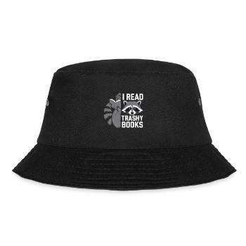 I Read Trashy Books 12 - Bucket Hat - Schwarz - Vorne - Lela (165cm)