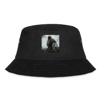 Wikinger - Bucket Hat - Schwarz - Vorne - Lela (165cm)