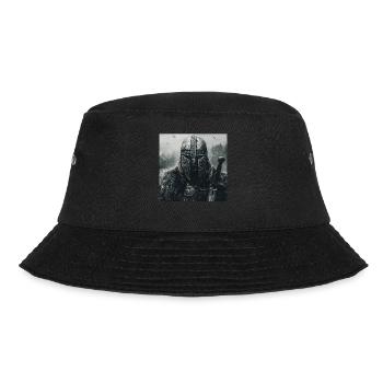 Wikinger - Bucket Hat - Schwarz - Vorne - Lela (165cm)