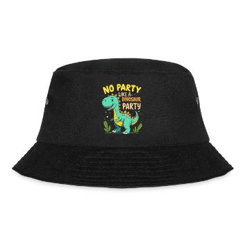 Dinosaur Party Decorations - Bucket Hat - Schwarz - Vorne - Lela (165cm)