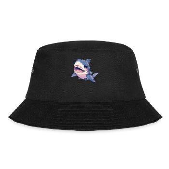 Great White Sharks Great White Shark - Bucket Hat - black - Front - Lela (165cm)