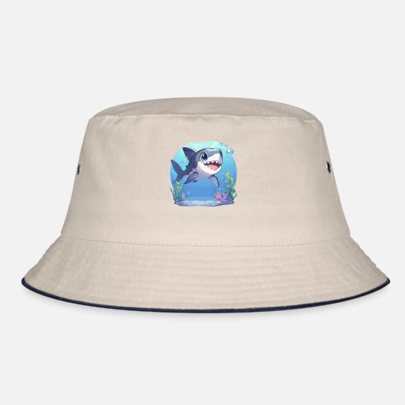 Weiße Haie Weißer Hai Bucket Hat
