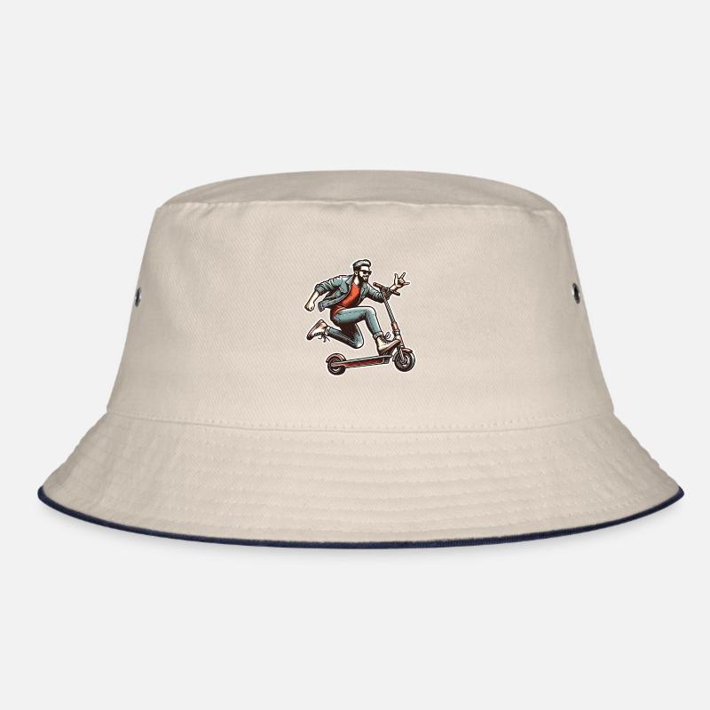 Kick Scooters E-Scooters E-Scooters Bucket Hat