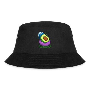 Schlavocado Sleep Outfit Pajamas Avocado Sleep - Bucket Hat - black - Front - Lela (165cm)