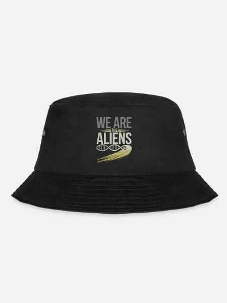 Astrobiology Space Exploration Extraterrestrial - Bucket Hat - Schwarz