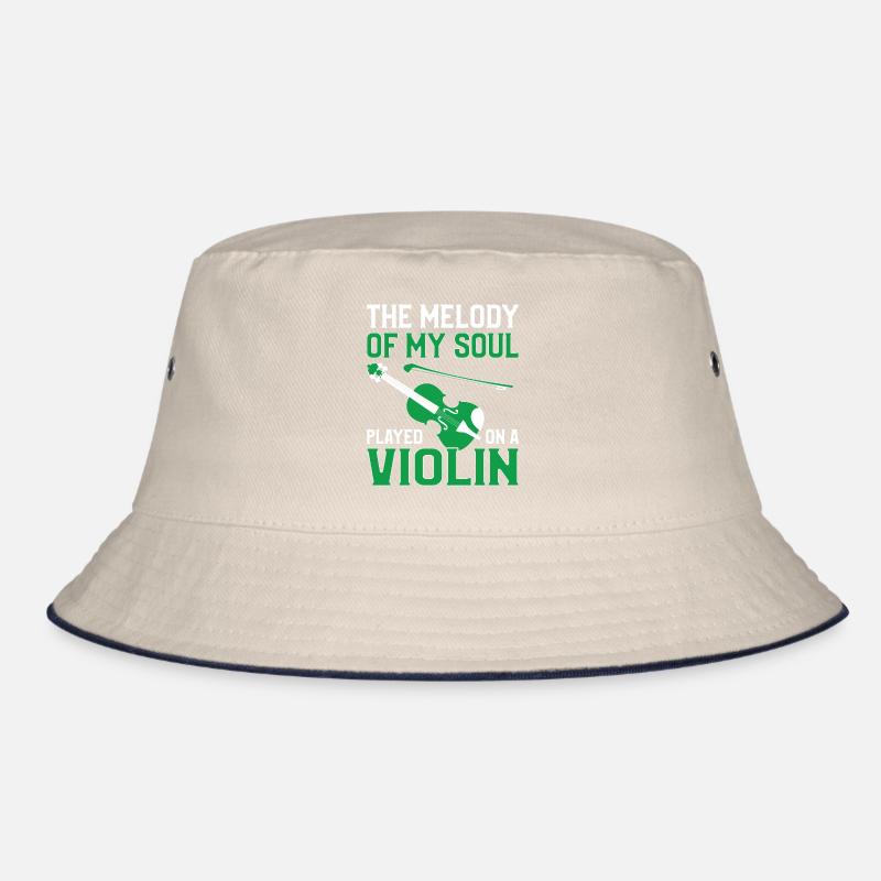 Violin Musicians, Violin Teachers, Violin Lovers Bucket Hat