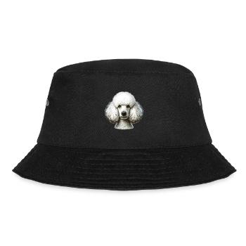 Visage de chien - Caniche - Bob - noir - Devant - Lela (165cm)