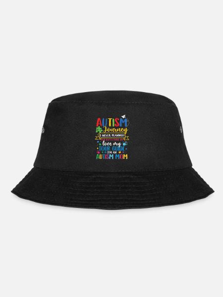 Autismus - Bucket Hat - Schwarz