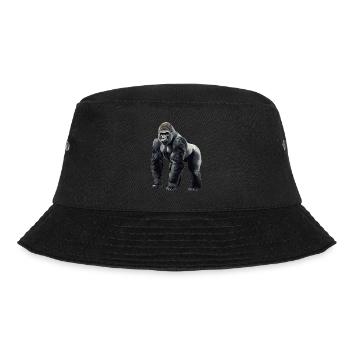 Mountain gorillas Mountain gorilla - Bucket Hat - black - Front - Lela (165cm)