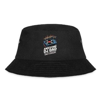 Super DJ dad, just like a normal dad - Bucket Hat - black - Front - Lela (165cm)