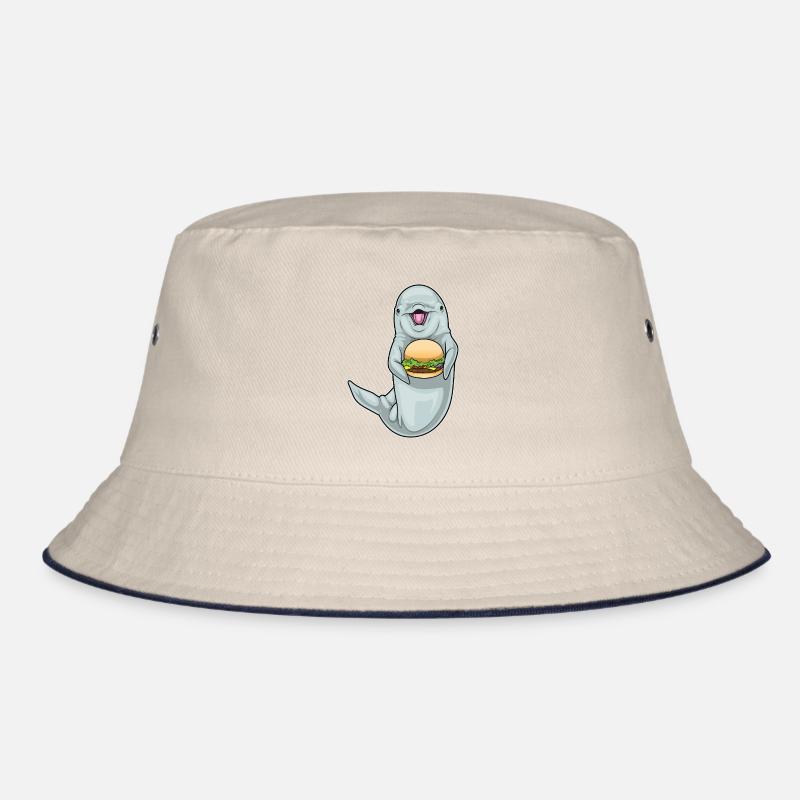 Delfin Cheeseburger Bucket Hat
