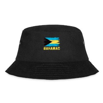 Bahamas Caribbean Island Atlantic Summer Gift - Bucket Hat - black - Front - Lela (165cm)