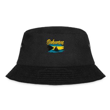 Bahamas Caribbean Island Atlantic Summer Gift - Bucket Hat - black - Front - Lela (165cm)