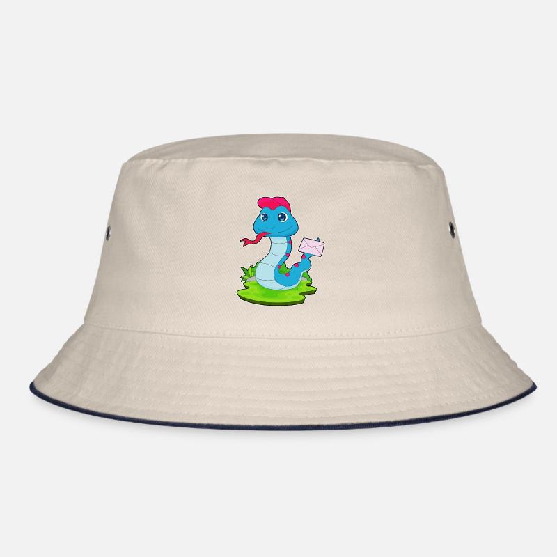 Schlange Brief Bucket Hat