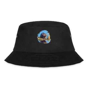 Muskrats Muskrat - Bucket Hat - black - Front - Lela (165cm)
